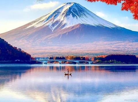 Shiraito Falls near Mount Fuji, fed by the mountain's groundwater